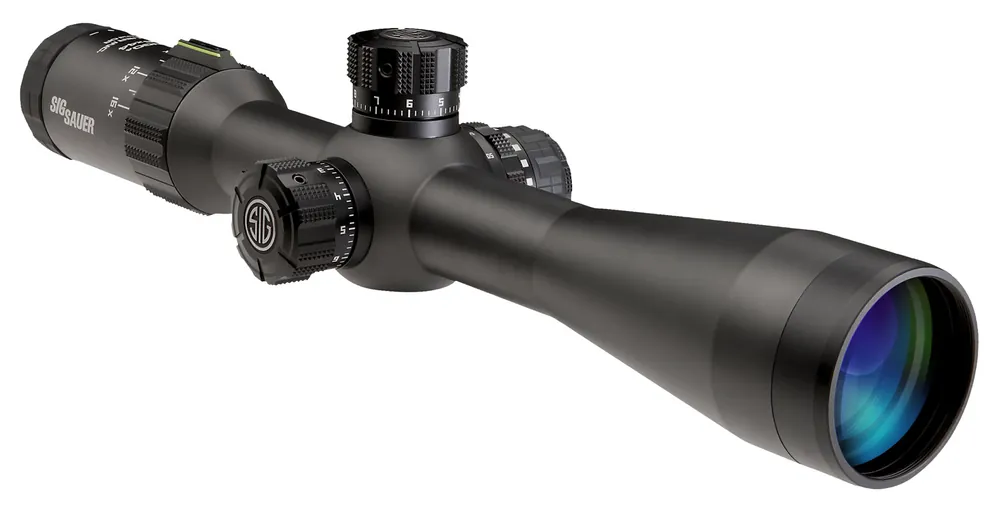 Sig Sauer Electro-Optics Tango4 3-12x 42mm Obj 32.8-8.4 ft @ 100 yds FOV 30mm Tube Graphite/Black Illuminated MRAD Crosshair