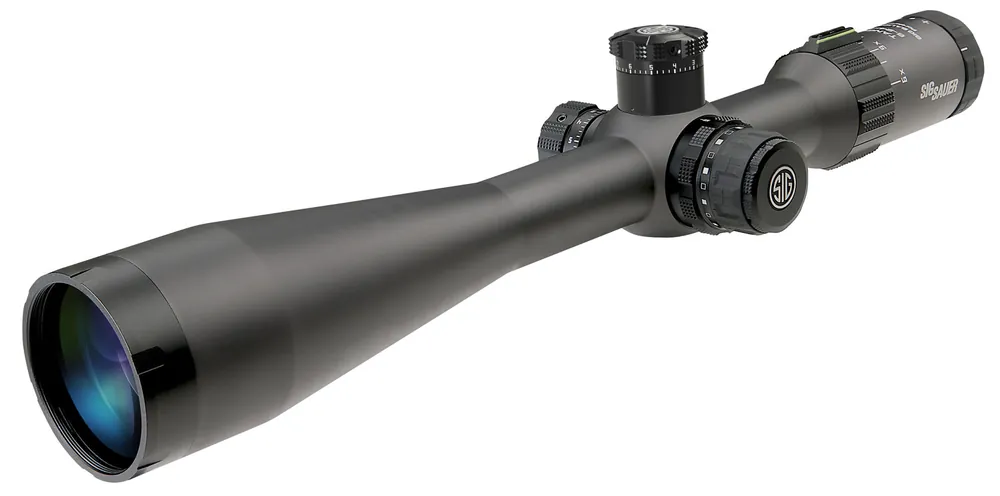 Sig Sauer Electro-Optics Tango4 6-24x 50mm Obj 16.8-4.2 ft @ 100 yds FOV 30mm Tube Graphite Illuminated MOA Crosshair