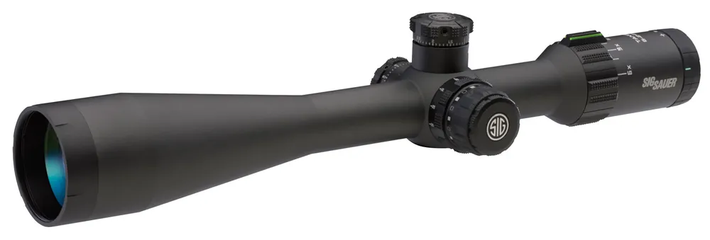 Sig Sauer Electro-Optics Tango4 6-24x 50mm Obj 16.8-4.2 ft @ 100 yds FOV 30mm Tube Graphite Illuminated MRAD