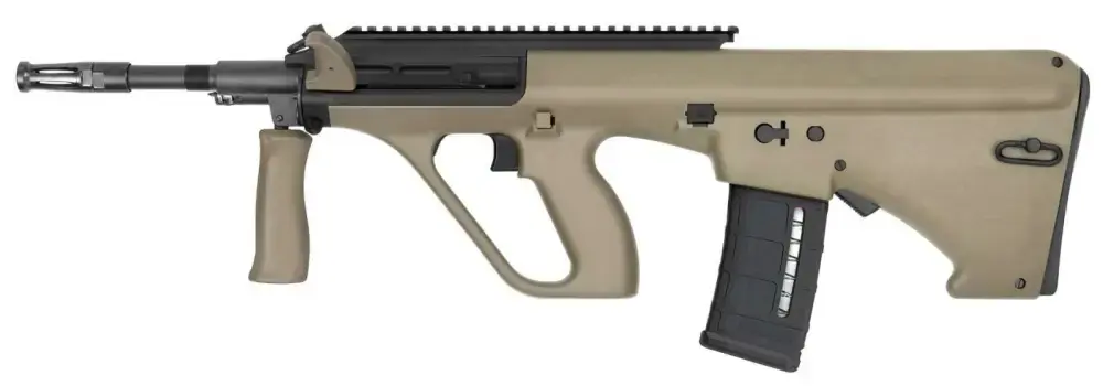 Steyr AUG A3 M1 with 1.5x Optic Semi-Automatic 223 Rem/5.56 NATO 16" 30+1 Black Fixed Bullpup Synthetic Stock Black Aluminum Receiver