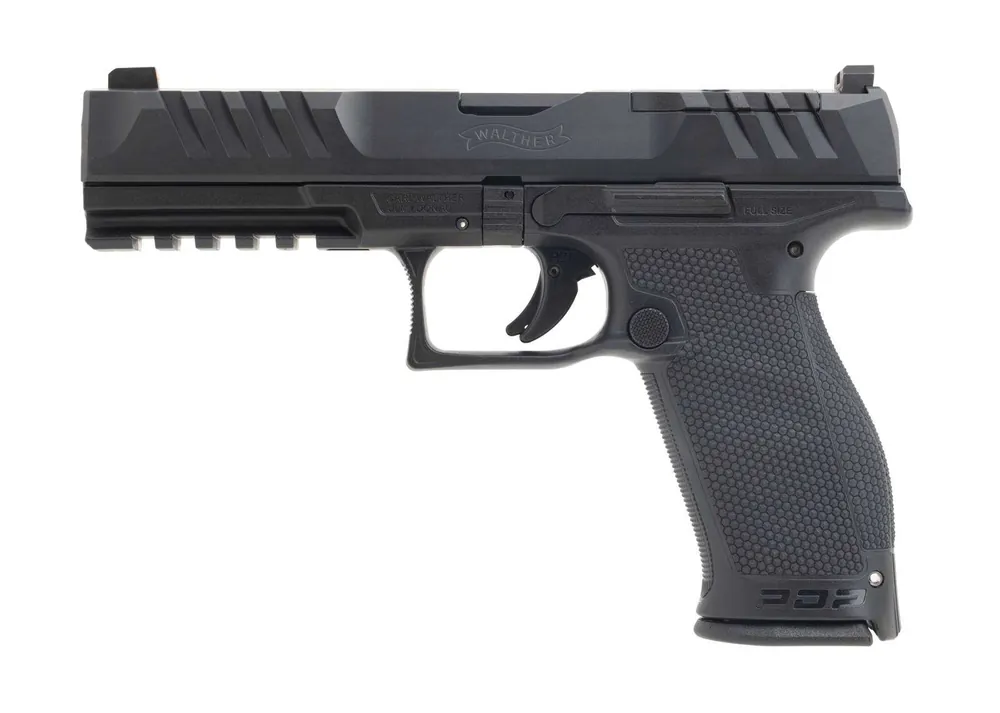 WALTHER LE PDP 9MM FULL SIZE 5" PSTL 3-18RD MAGS, TRITIUM N.S.