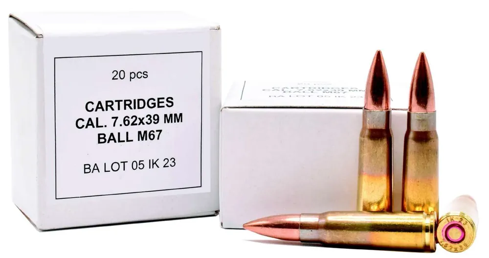 AI IGMAN 7.62X39 123GR M67 FMJ 800RD CASE