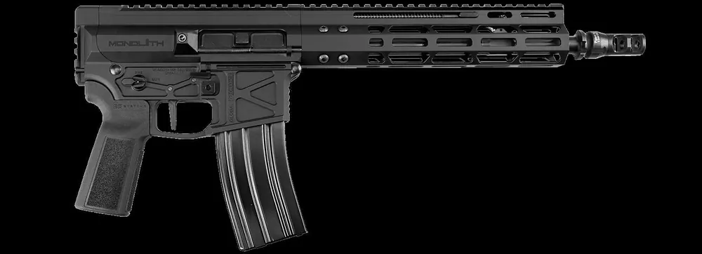 Global Ordnance Monolith Pistol 5.56 / 12.5" 1/7 Twist BRL / KeyMo 1 Piece / 1913 Rail / Black