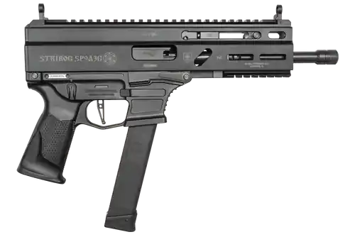 GRAND POWER STRIBOG SP9A3G 9MM SUB BLK PSTL 8" THRD BRL 3-33RD