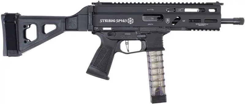 Grand Power Stribog SP9A3 9mm Sub Pistol SBT Brace