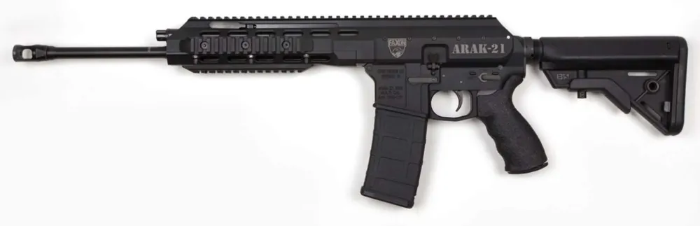 Faxon Firearms ARAK-21 XRS Billet Rifle - Black | 5.56NATO | 16" Barrel | Ambidextrous Ejection