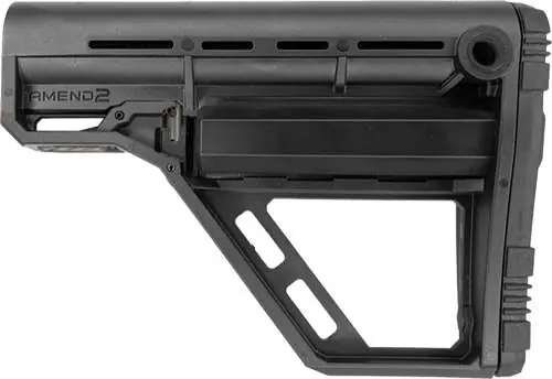 AMEND2 AMS MODULAR MIL-SPEC STOCK CARBINE BLACK BTTY MODEL