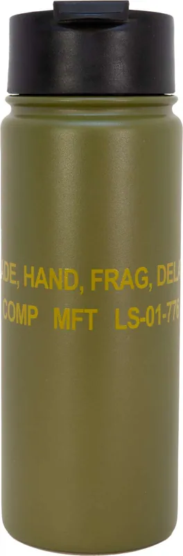 M67 Frag 16oz Flip Top T umbler