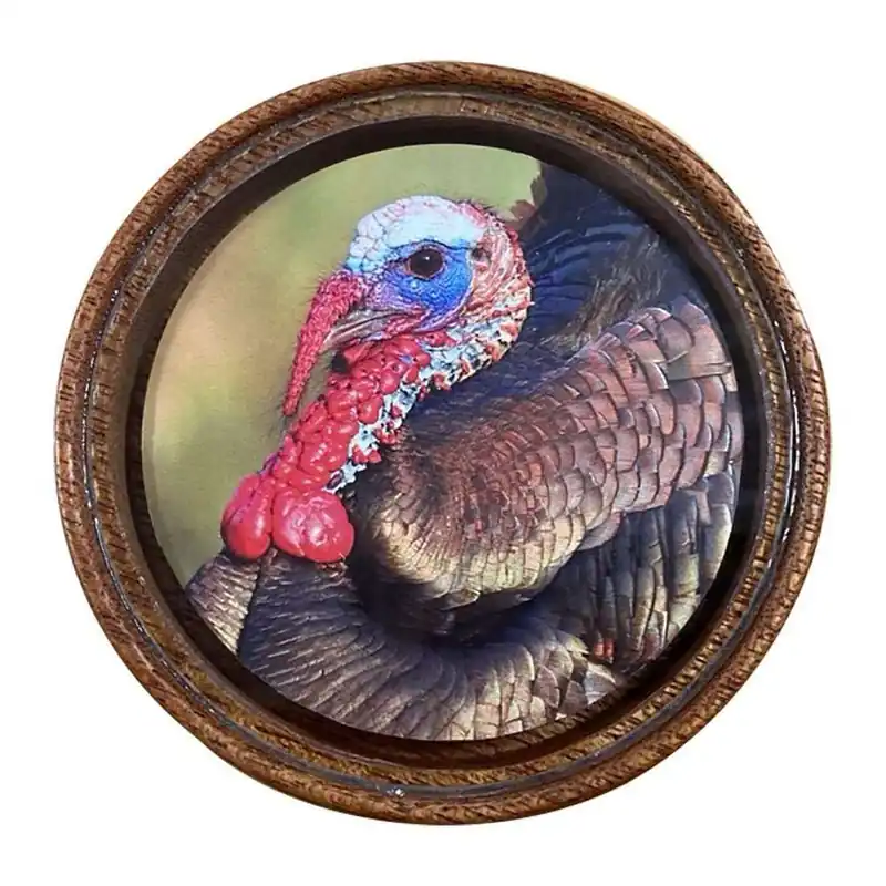 Grind Barkin Betty Pot Call (Glass Over Glass-Mahogany Pot/Hickory Striker)