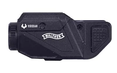 Viridian CTL Custom for Walther PDP and WMP, 580 Lumen Tactical Light w/ Rechargeable Battery, INSTANT-ON and SafeCharge Power Bank, Black